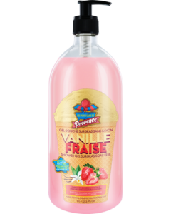 Les Petits Bains De Provence Gel Douche Vanille Fraise 1l