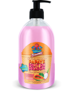 Les Petits Bains de Provence Gel Douche Ice Cream Papaye Fruit Du Dragon 500ml