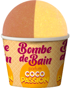 Les Petits Bains De Provence Bombe De Bain Coco Passion 115g