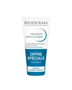Bioderma Atoderm Crème Mains & Ongles 2x50 ml