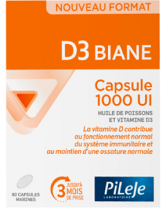 Pileje D3 Biane 1000 Ui Capsule 90