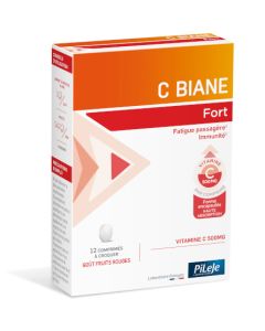 Pileje C Biane Fort 12 comprimés à croquer