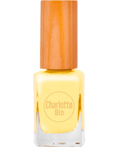 Charlotte Bio Vernis À Ongles Jaune Pastel Biosourcé 10 ml