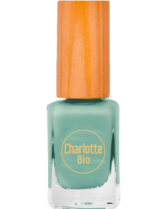 Charlotte Bio Vernis À Ongle Vert D'Eau Biosourcé 10 ml