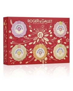 Roger & Gallet Coffret Noël Découvert 5 Savons