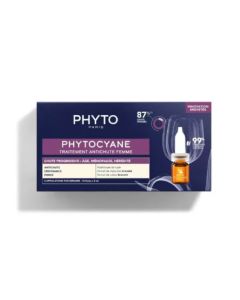 Phyto Cyane Traitement Antichute Femme Chute Progressive 5ml x12