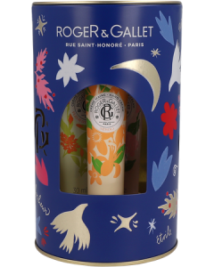 Roger & Gallet Coffret Boite Métal Crèmes Mains Bienfaisantes 3x30ml Néroli Bois D'Orange Osmanthus