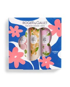 Roger & Gallet Coffret Trio Crèmes Mains Bienfaisantes 30ml Fleur de Figuier, Néroli, Rose