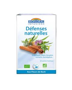 Biofloral Infusion Défenses Naturelles Bio x20