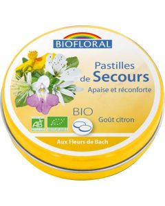 Biofloral Fleurs De Bach Pastilles Secours Bio 50g