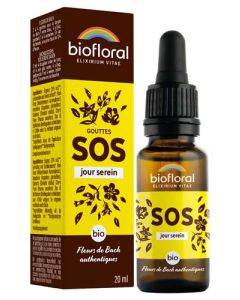 Biofloral Sos Secours Compte Gouttes Bio Demeter 20ml