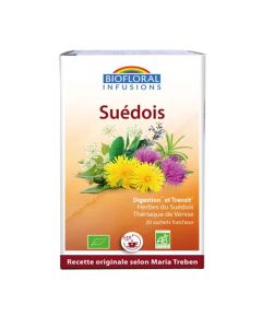 Biofloral Infusion Suédois Bio x20