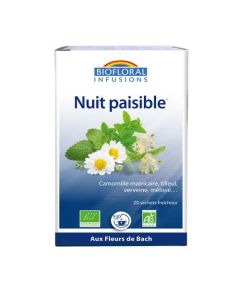 Biofloral Infusion Nuit Paisible Bio x20
