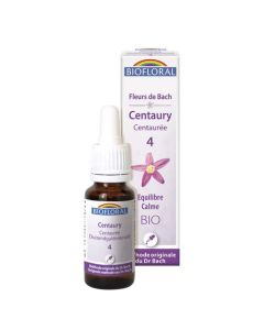 Biofloral Fleurs De Bach 04 Centaurée Bio 25 ml