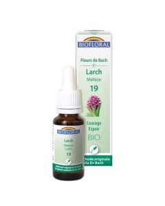 Biofloral Fleurs De Bach 19 Mélèze Bio 25 ml