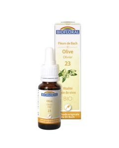 Biofloral Fleurs De Bach 23 Olivier Bio 25 ml