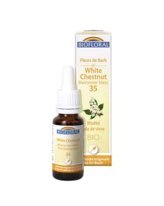 Biofloral Fleurs De Bach 35 Marronnier Blanc Bio 25 ml
