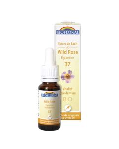 Biofloral Fleurs De Bach 37 Églantier Bio 25 ml