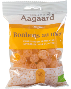 Aagaard Bonbon Miel Bio Original 150g