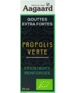 Aagaard Gouttes Propolis Verte Extra Fortes 10ml