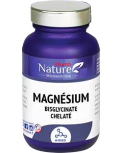 Pharm Nature Magnésium Bisglycinate Chélate Gélules x60