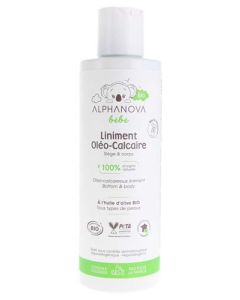 Alphanova Bébé Liniment Oléo Calcaire Bio 200ml New