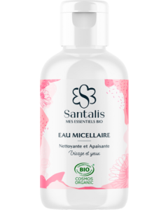 Santalis Eau Micellaire Démaquillante Bio 50ml