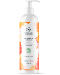 Santalis Gel Douche Surgras Bio 400ml
