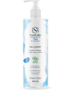 Santalis Bébé Gel Lavant Bio 400ml
