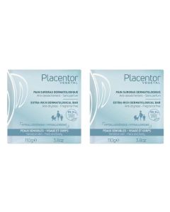 Placentor Végétal Duo Pain Surgras Dermatologique 2x110g