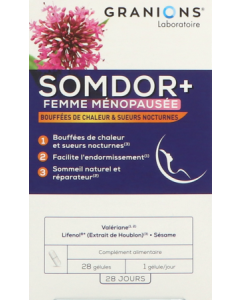 Granions Somdor+ Femme Menopausee Gelule 28