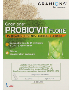 Granions Probio'Vit Flore Gélules x10