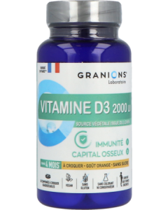 Granions Vitamine D3 2000ui Comprime A Croquer 30