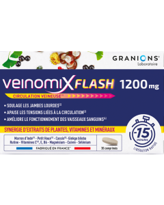 Granions Veinomix Flash 1200mg Comprimés x30