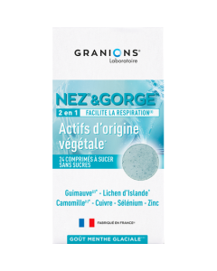 Granions Nez Gorge Comprimés à Sucer x24