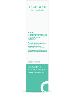 Granions Dermatologie Fluide Matifiant Anti-Imperfections 40ml