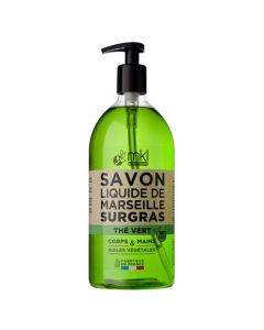 MKL Green Nature Savon Liquide de Marseille Surgras Thé Vert 1L