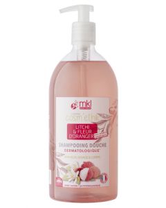 Mkl Green Nature Shampoing Douche Litchi-Fleur D'Oranger 1L
