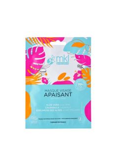 MKL Green Nature Masque en Tissus Visage Apaisant Après Soleil Cosmos Nat