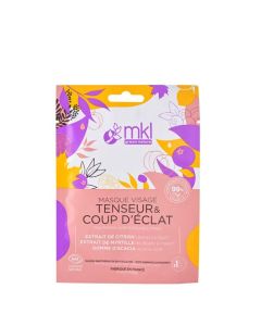 MKL Green Nature Masque en Tissus Visage Tenseur Coup D'Éclat Cosmos Nat