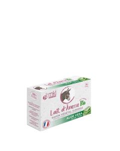 MKL Green Nature Savon Surgras Lait D'Anesse Bio Aloe Vera 100g