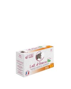 MKL Green Nature Savon Surgras Lait D'Anesse Bio Miel 100g