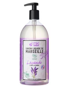 MKL Green Nature Savon Liquide Marseille Bio Lavande 1L