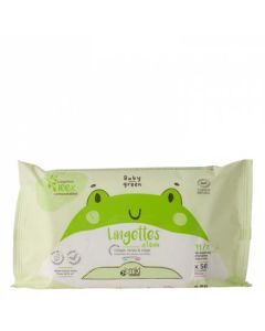 MKL Green Nature Baby Green Lingettes à L'Eau x60