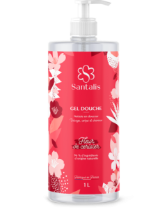 Santalis Gel Douche Fleur De Cerisier 1L