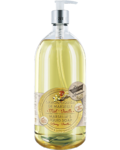 Les Petits Bains De Provence Savon Liquide Miel Vanille 1l