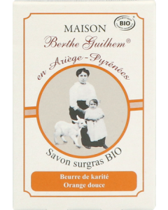 Maison Berthe Guilhem Savon Beurre de Karité Orange 100g