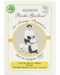 Maison Berthe Guilhem Savon Infusion de Camomille Amande Douce Bio 100g