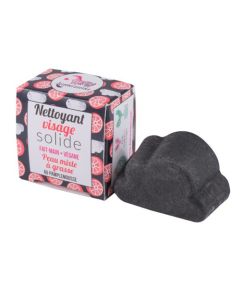 Lamazuna Nettoyant Visage Solide Peau Mixte et Grasse Au Pamplemousse 25g