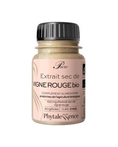 Phytalessence Pure Vigne Rouge Bio 60 gélules